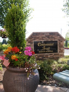 Centennial Trail sign